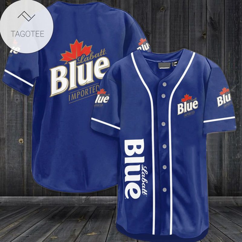 Labatt Blue Imported Logo Baseball Jersey Shirt - Hot Sale 2024