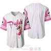 Piglet Pig Winnie The Pooh All Over Print Pinstripe White Baseball Jersey
