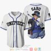 Sabo One Piece For Otaku Baseball Jersey