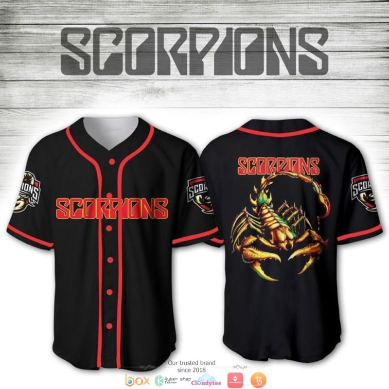 Scorpions Band Baseball Jersey Hot Sale 2024